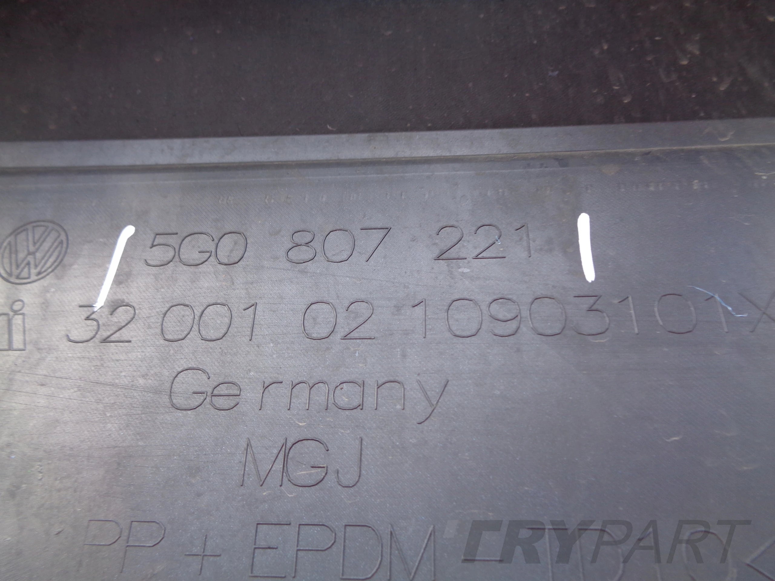 FRONT BUMPER VW GOLF VII 7 5G 5G0 12-16 NR 48651