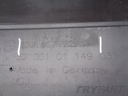 FRONT BUMPER VW GOLF VII 7 5G 5G0 17- FACELIFT NO. 40722