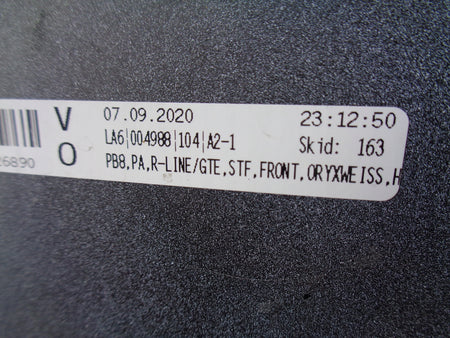 FRONT BUMPER VW PASSAT B8 3G 18 FACELIFT GTE R-LINE