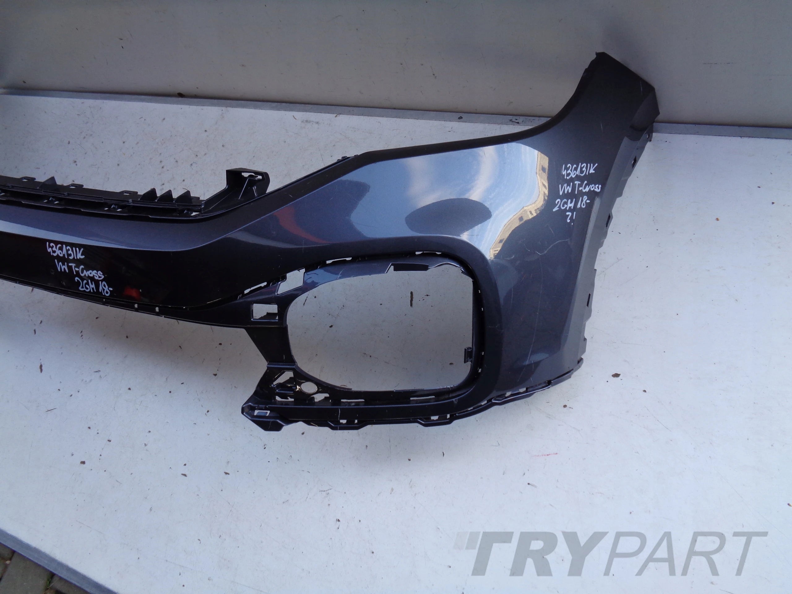 FRONT BUMPER VW T-CROSS 2GM 18- NO. 43613