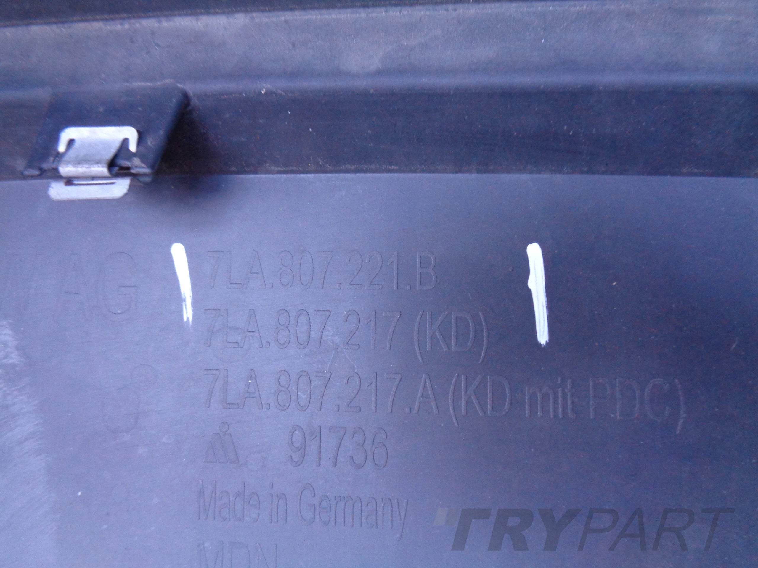 FRONT BUMPER VW T6 T6.1 7L 7LA 19- LIFT NO. 43965