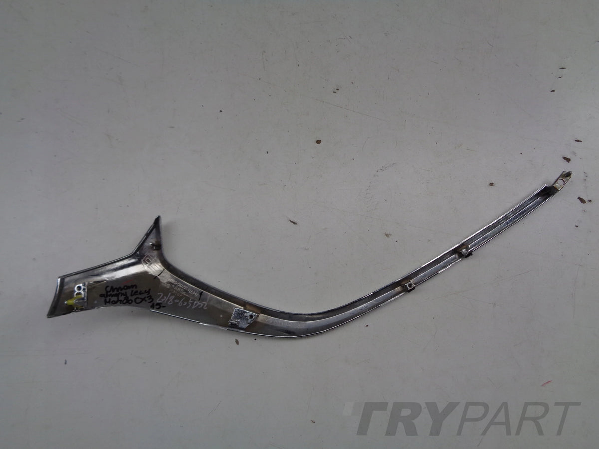 FRONT LEFT BUMPER CHROME TRIM MAZDA CX3 15-