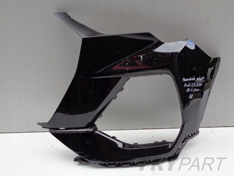 FRONT LEFT BUMPER CORNER AUDI Q3 II 18- 83A S-LINE