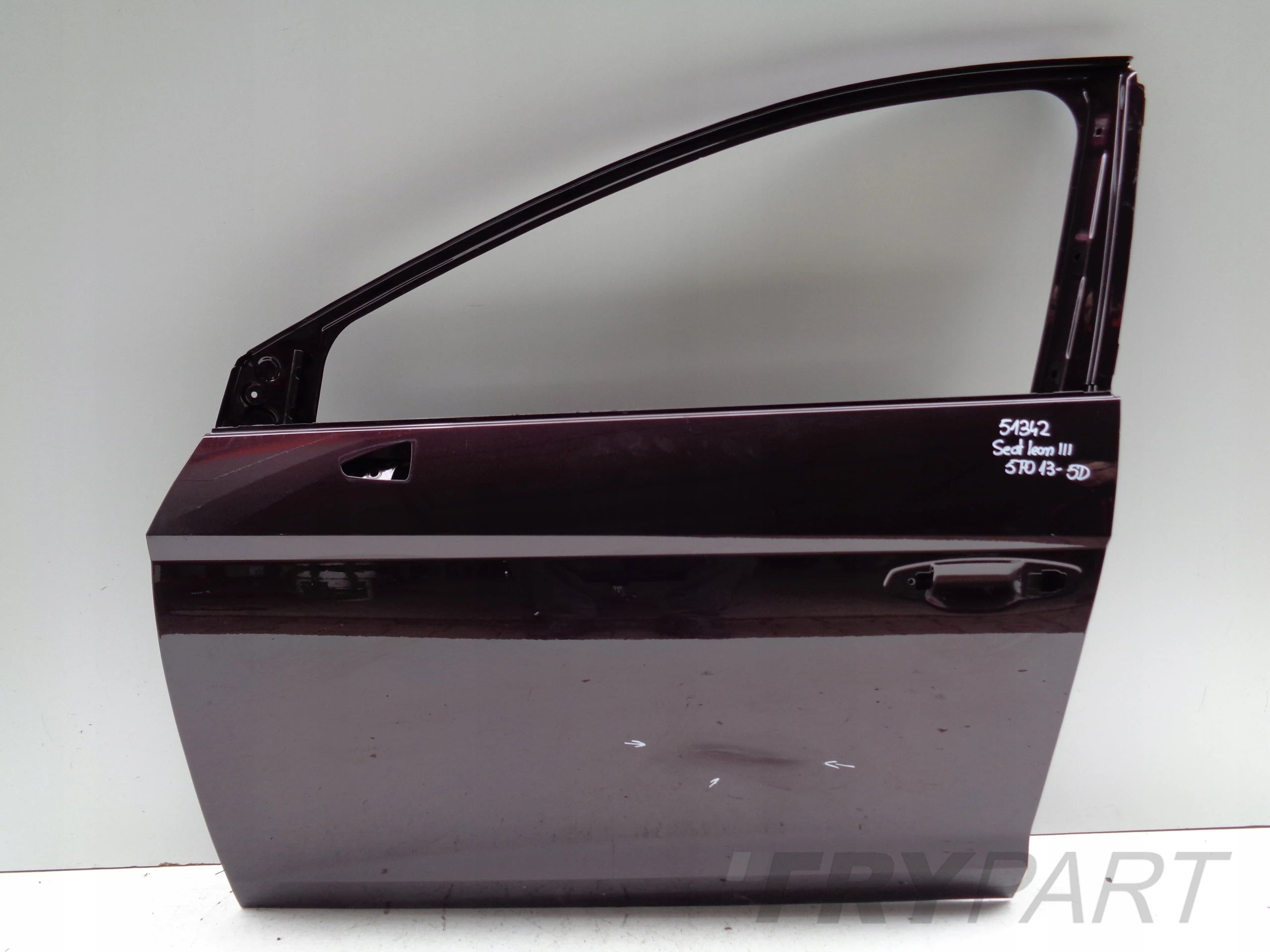 FRONT LEFT DOOR SEAT LEON III 3 5F 5F0 13- 5D NR 51342