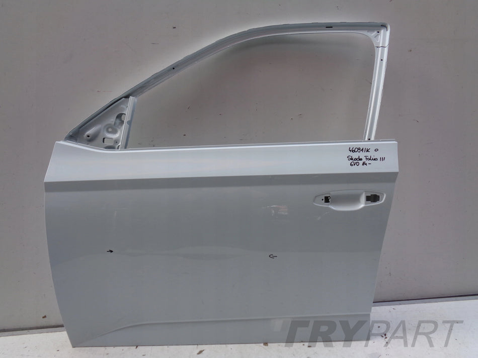 FRONT LEFT DOOR SKODA FABIA III 3 6V 6V0 14- NR 46091