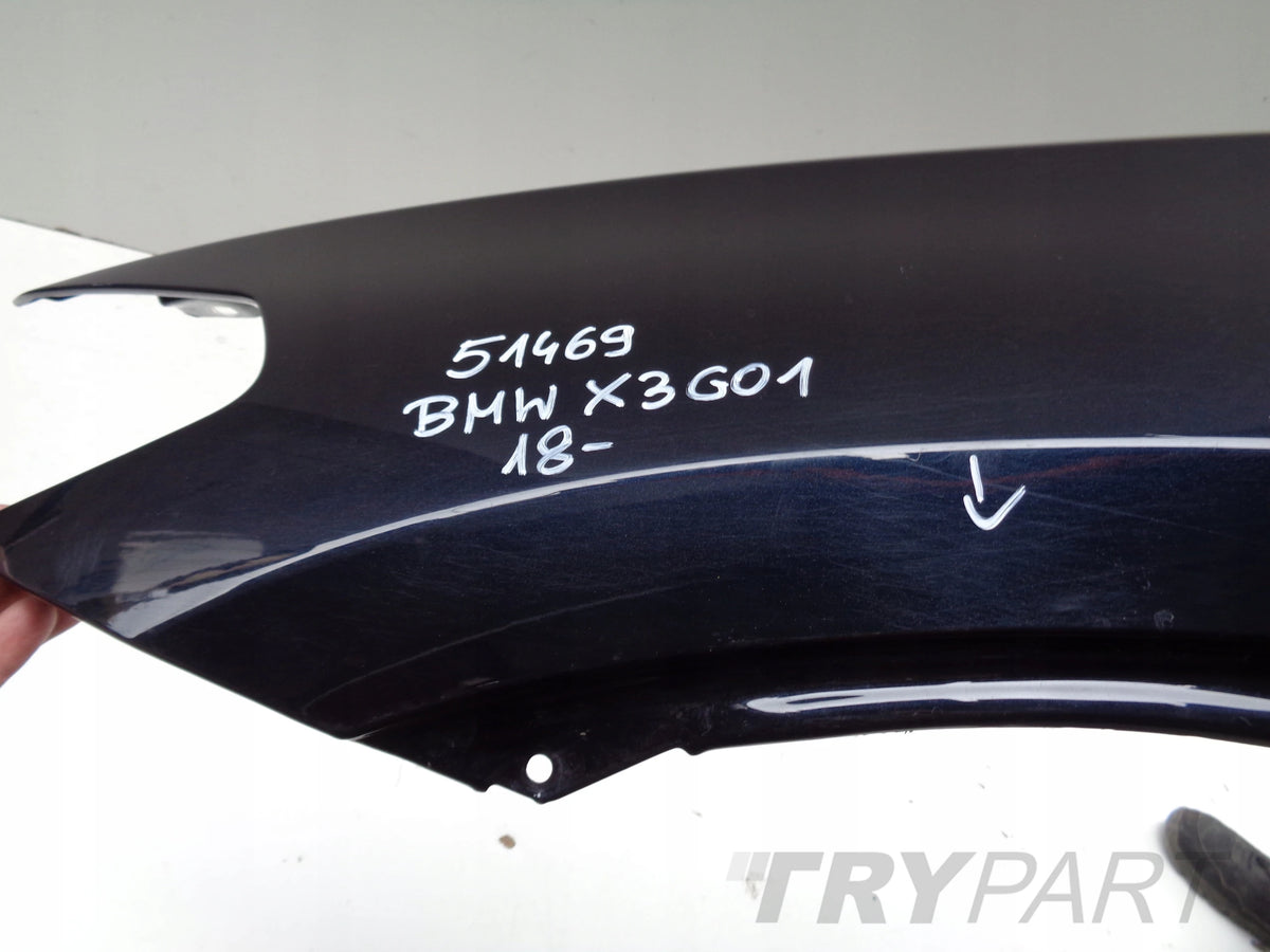 FRONT LEFT FENDER BMW X3 G01 18- NO. 51469
