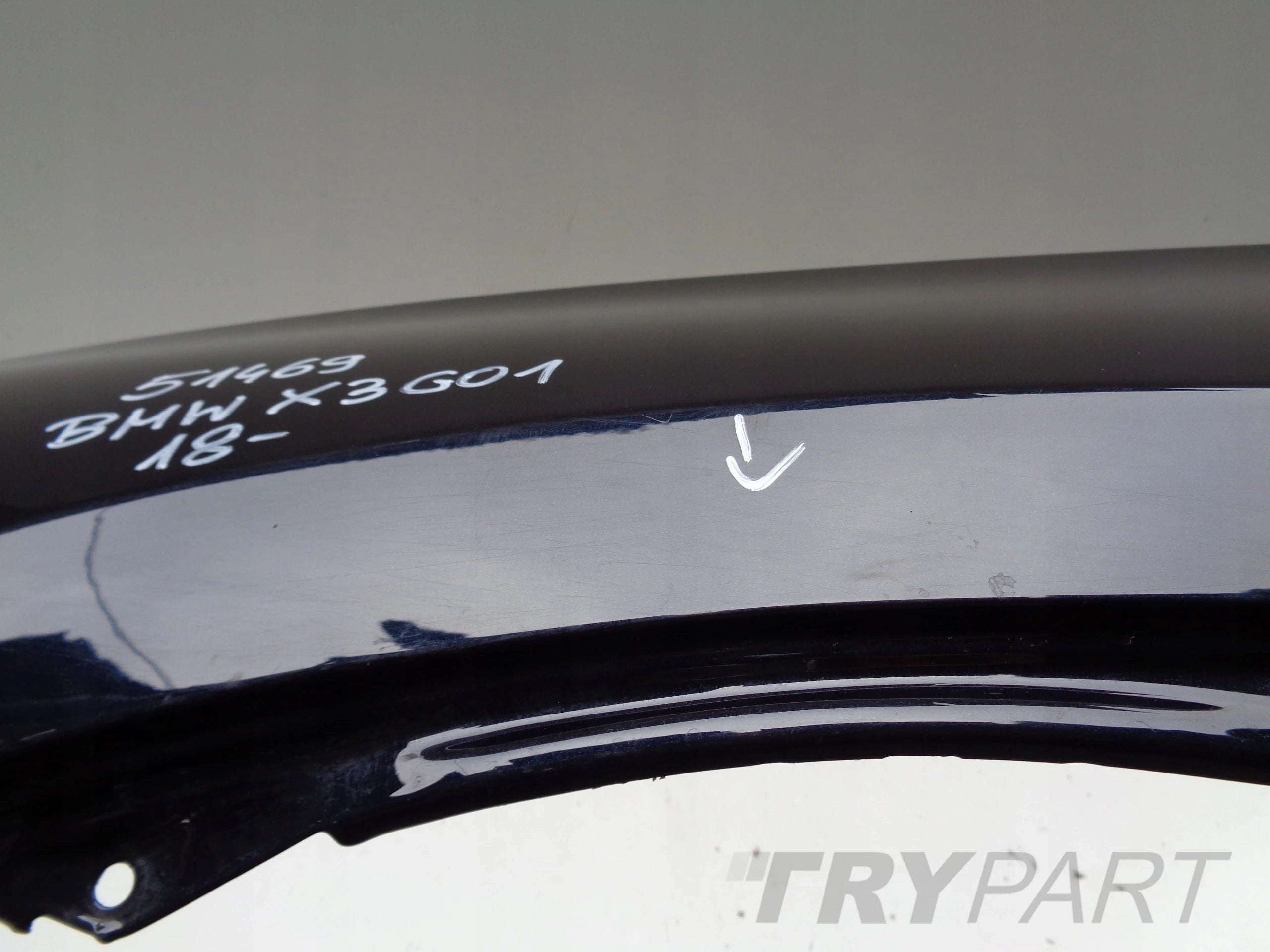 FRONT LEFT FENDER BMW X3 G01 18- NO. 51469