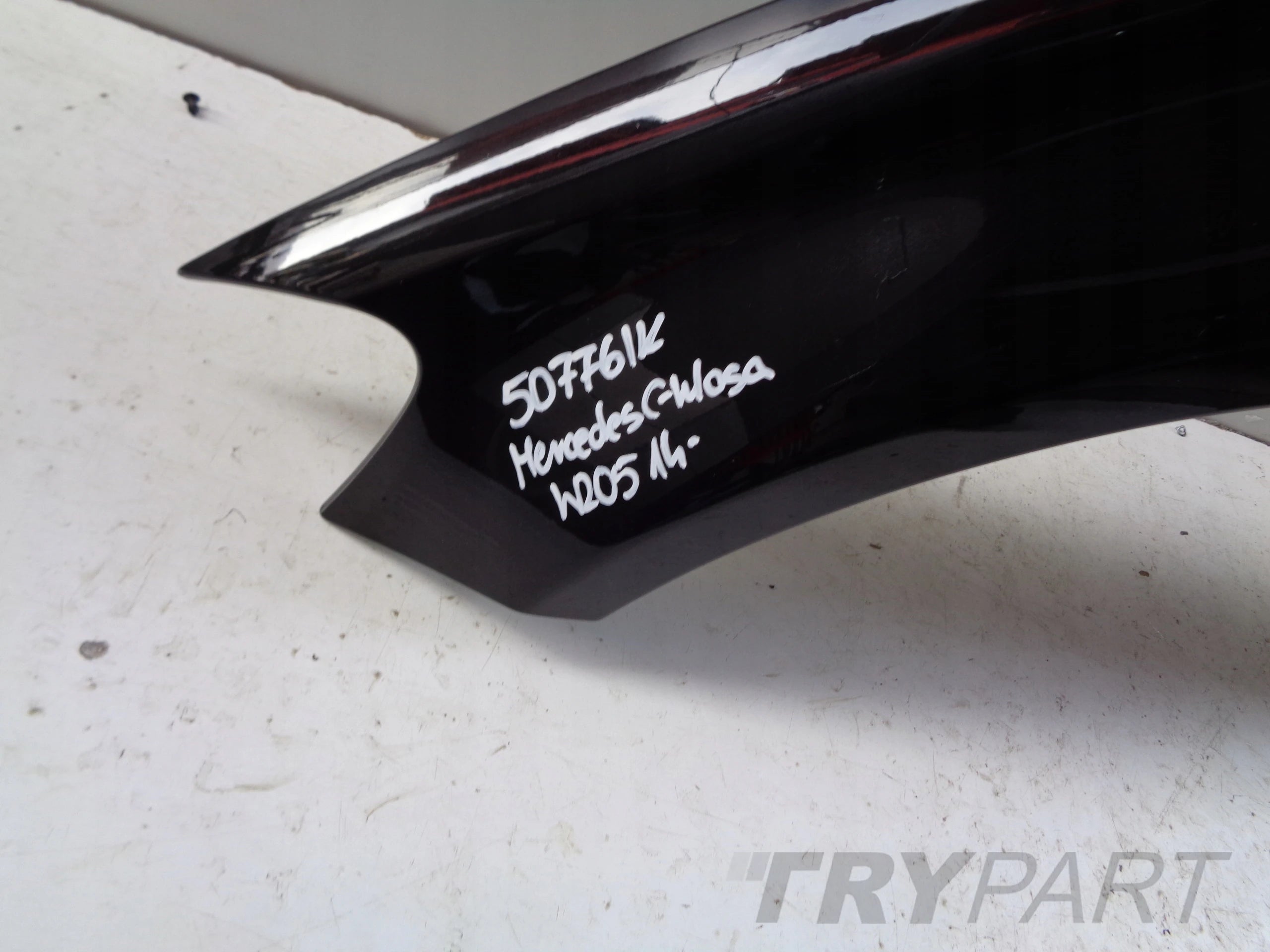 FRONT LEFT FENDER MERCEDES C-CLASS W205 14- NO. 50776