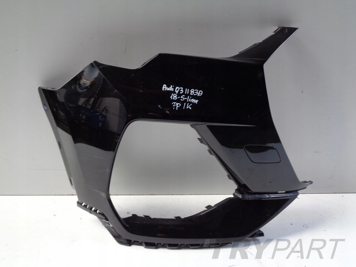 FRONT RIGHT BUMPER CORNER FOR AUDI Q3 II 83A 18- S-LINE