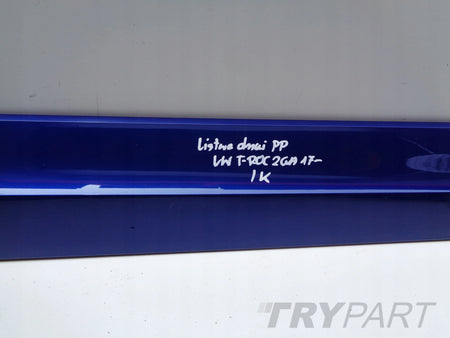 FRONT RIGHT DOOR MOLDING VW T-ROC 2GA 17-