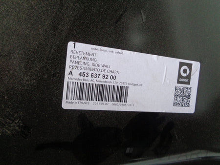 Front Right Door Sill Panel SMART FORFOUR W453 14-