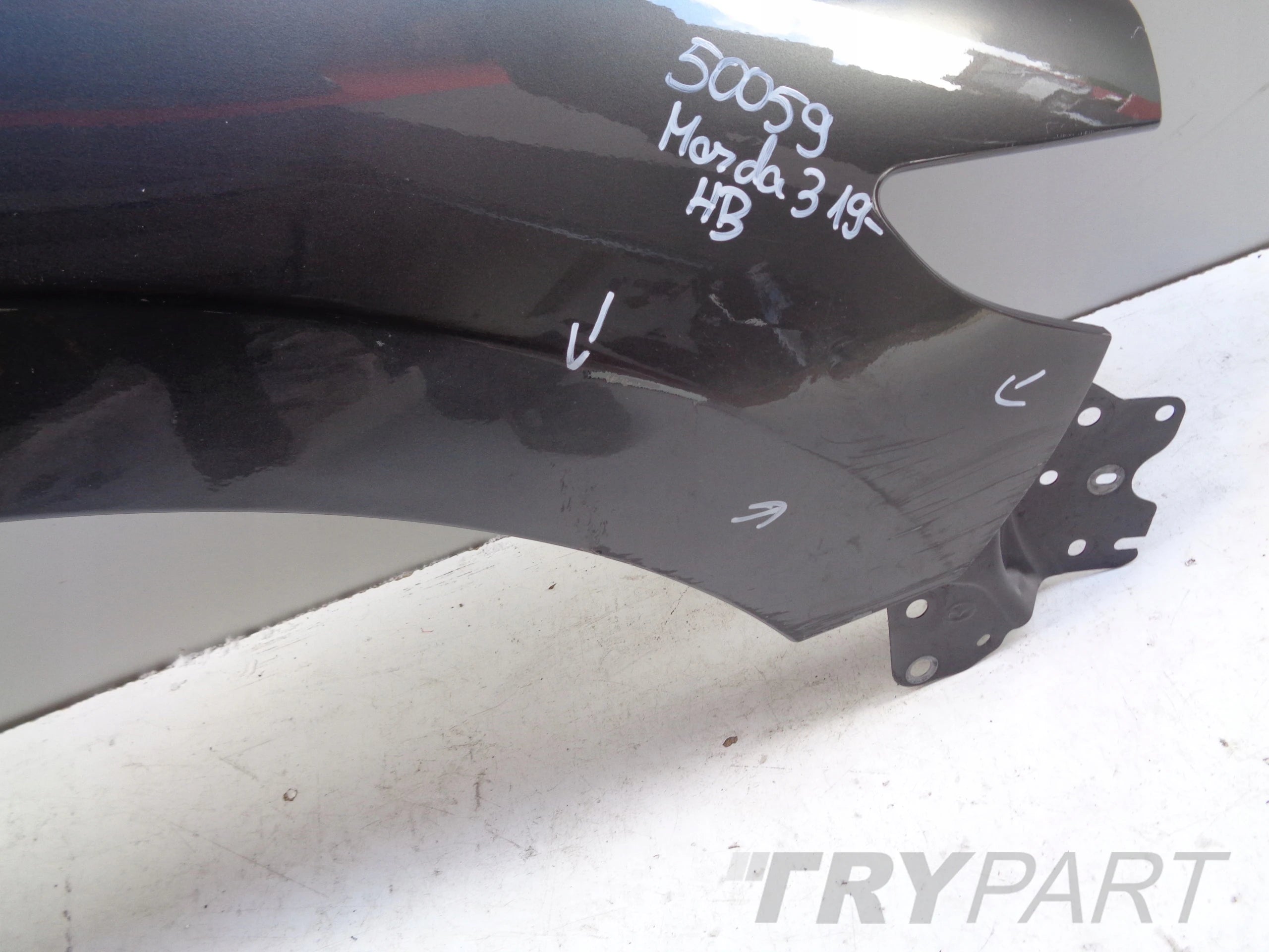 FRONT RIGHT FENDER MAZDA 3 19- HB NO. 50059