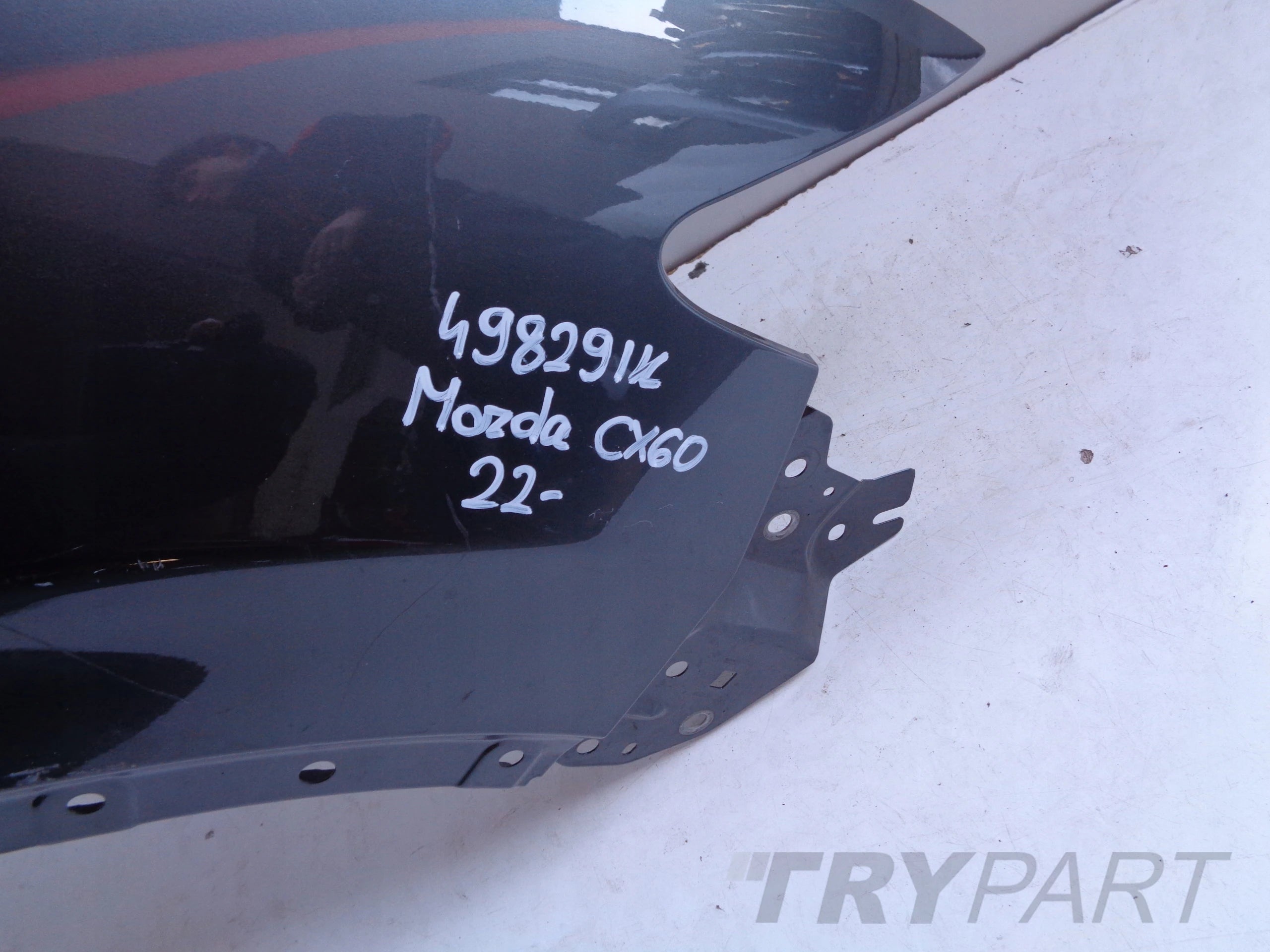 FRONT RIGHT FENDER MAZDA CX60 22- NO. 49829