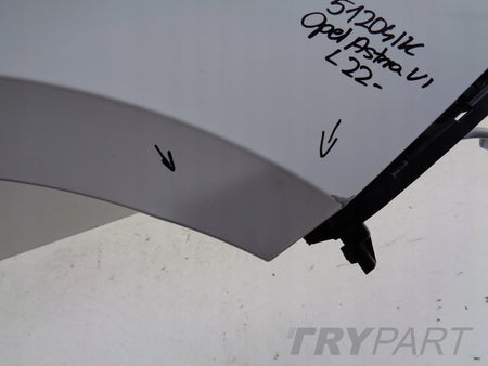 FRONT RIGHT FENDER OPEL ASTRA VI 6 L 22- NO 51204
