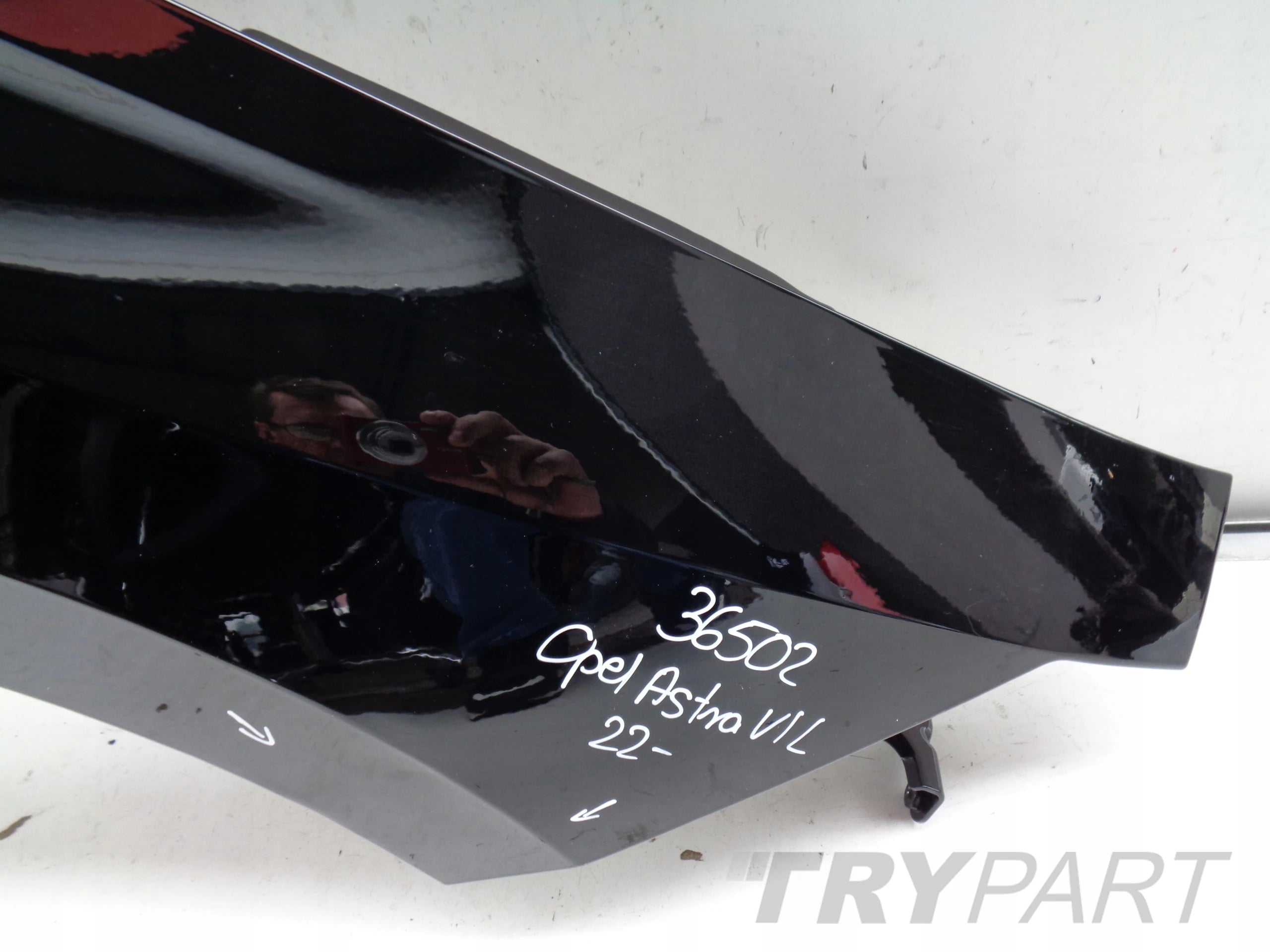 FRONT RIGHT FENDER OPEL ASTRA VI L 22- NO. 36502