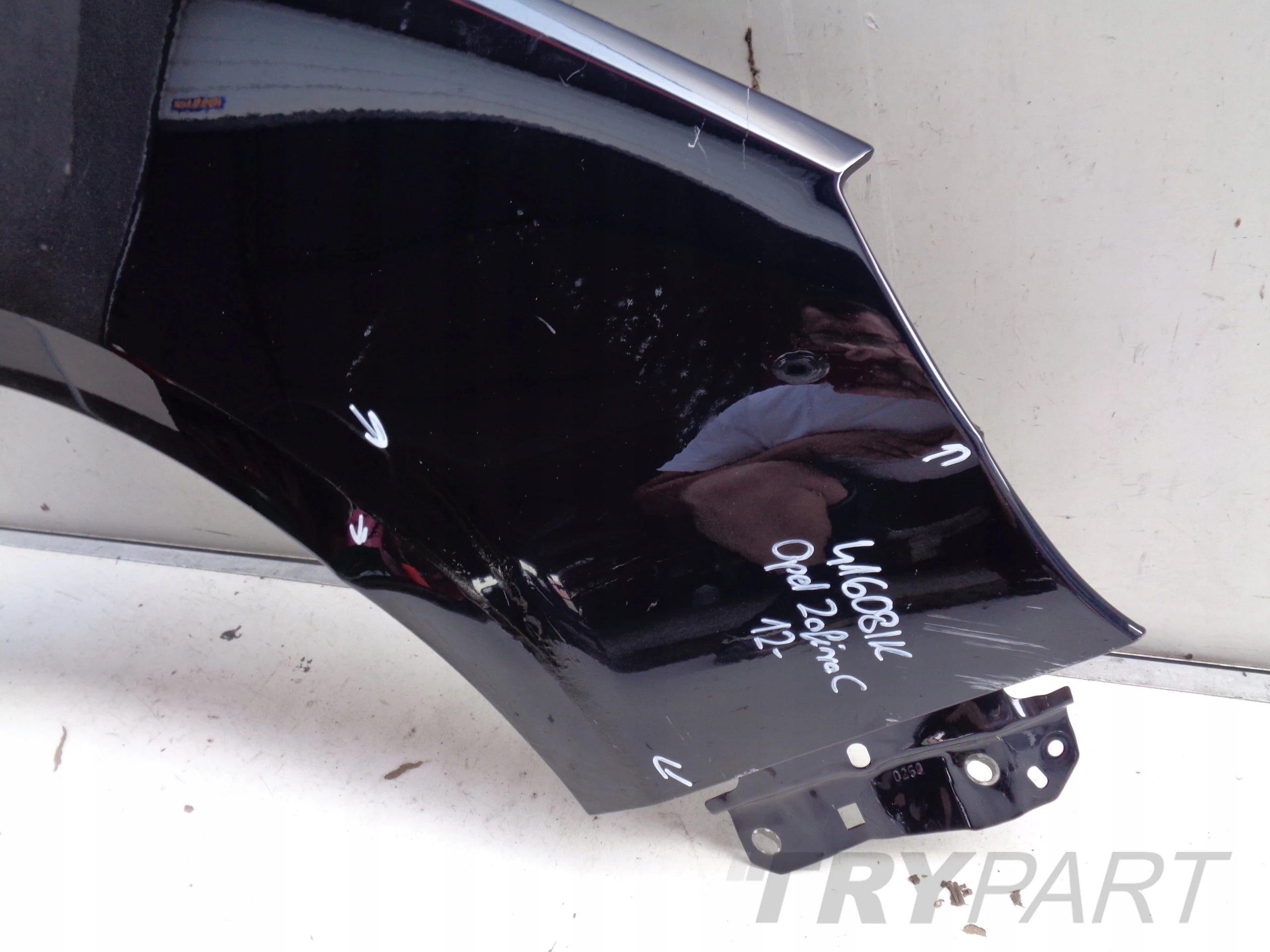FRONT RIGHT FENDER OPEL ZAFIRA C 12- NO. 41608