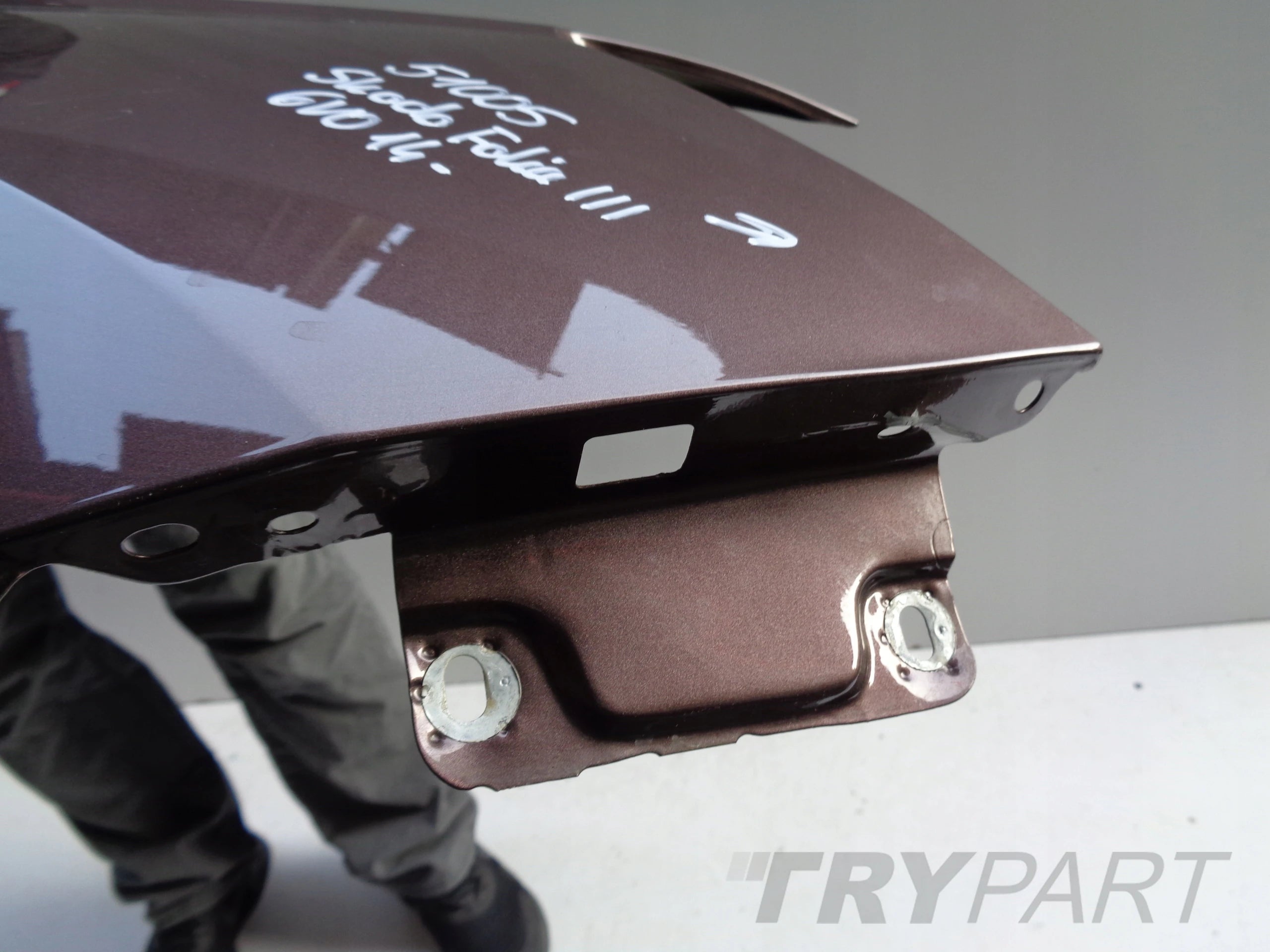 FRONT RIGHT FENDER SKODA FABIA III 3 6V 6V0 14- NO. 51005