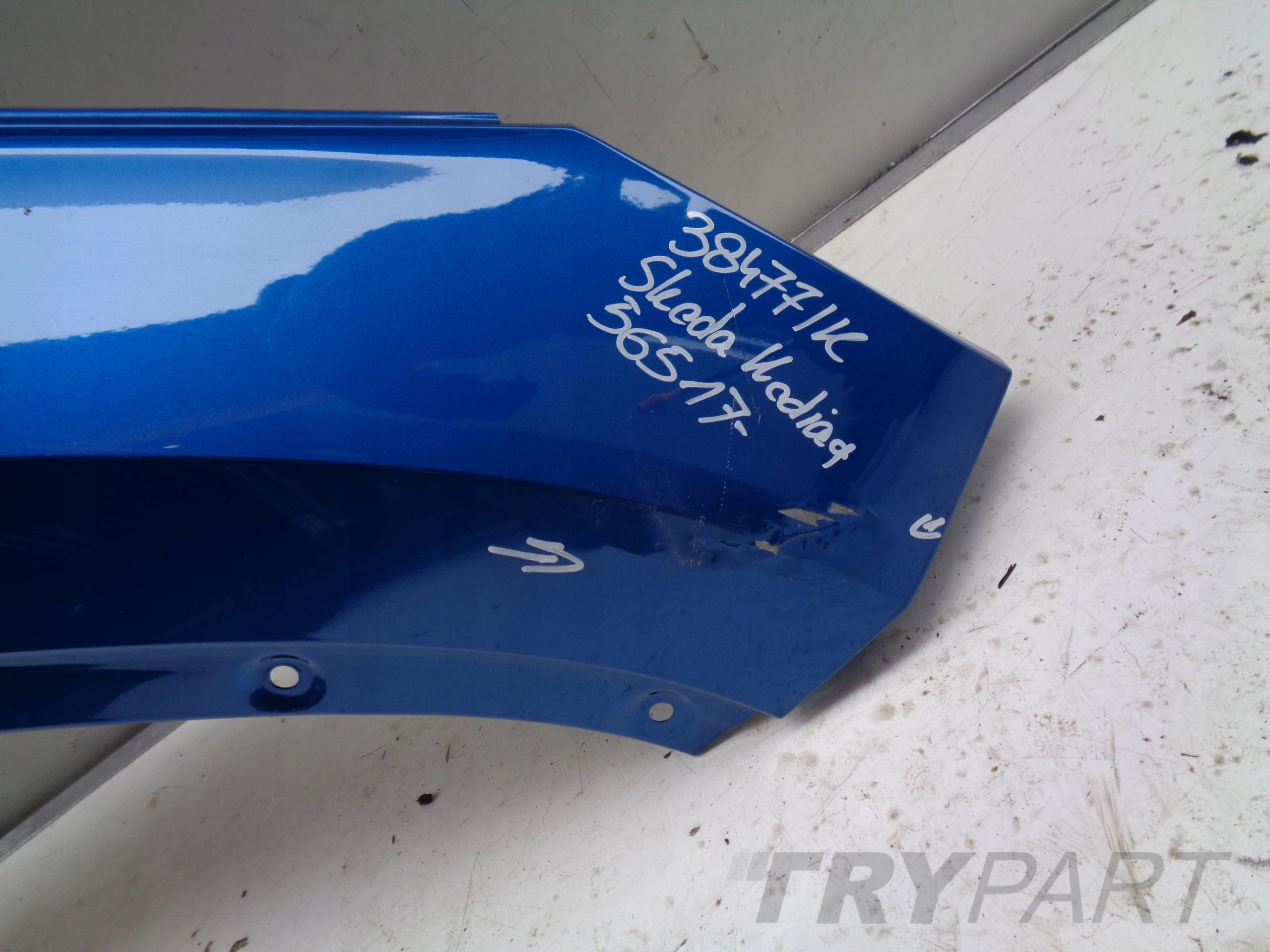 FRONT RIGHT FENDER SKODA KODIAQ 565 17- NO. 38477