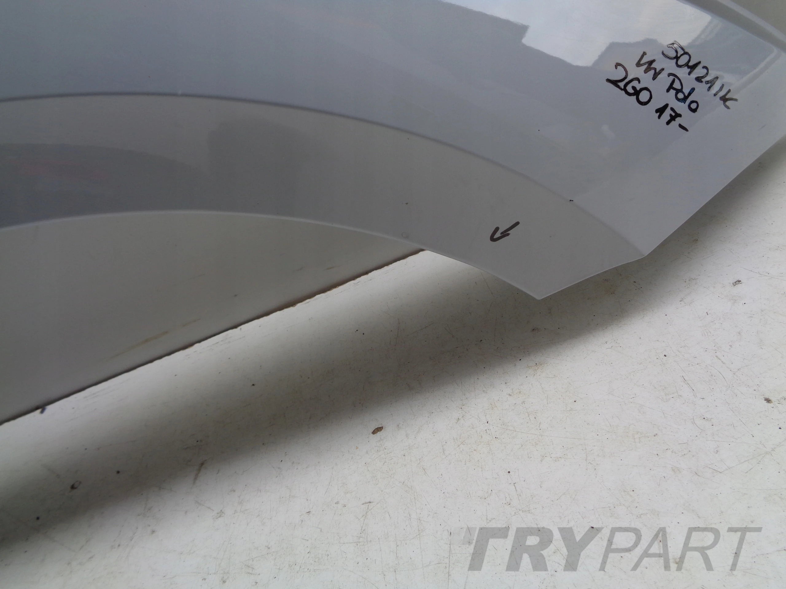 FRONT RIGHT FENDER VW POLO 2G 2G0 17- NO. 50121