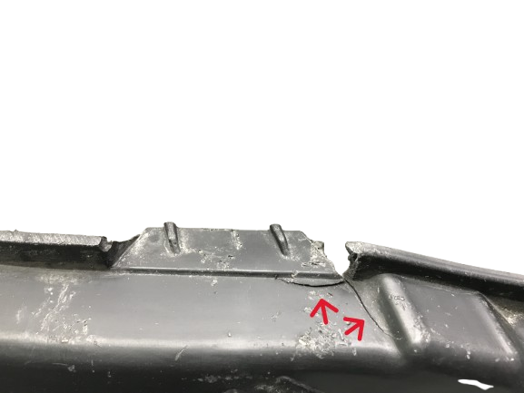 Mercedes-Benz 217  S-Class Coupe 2016 Front Bumper Carrier, Mounting Bracket Used ( with defect )  OEM: A2178851465