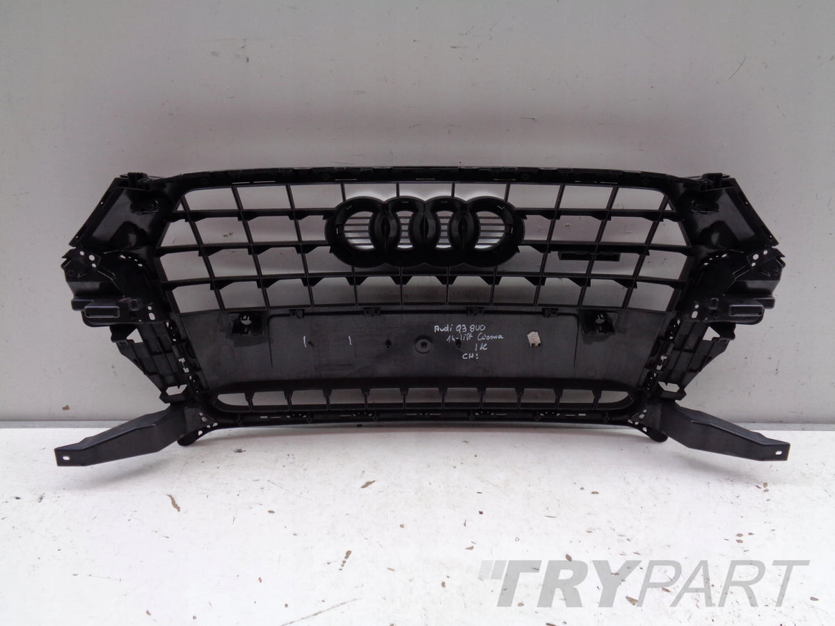 GRILL GRILLE AUDI Q3 8U 8U0 14- LIFT BLACK S-LINE