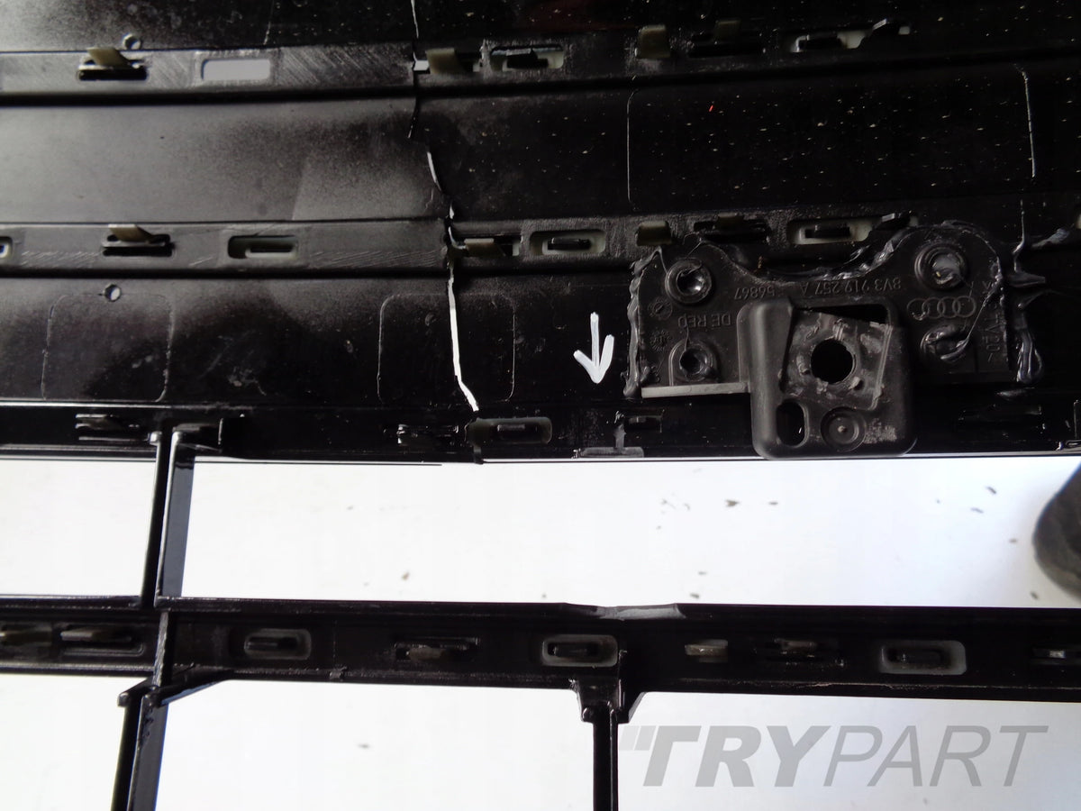 GRILL GRILLE FOR AUDI A3 8V 8V0 12-16 S-LINE SHADOW BLACK