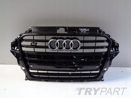 GRILL GRILLE FOR AUDI A3 8V 8V0 12-16 S-LINE SHADOW BLACK