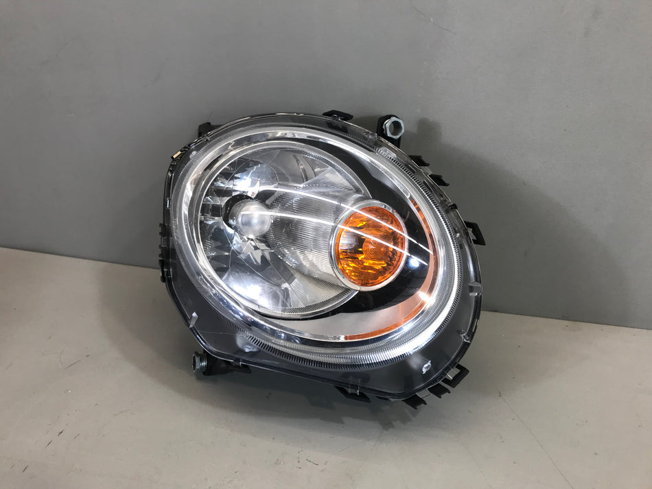 Mini Cooper Front Left Headlight (LHD) Used 63122751263 Suitable for cars MINI CLUBMAN (R55), 07 - 14 MINI COOPER (R56, R57), 06 - 15