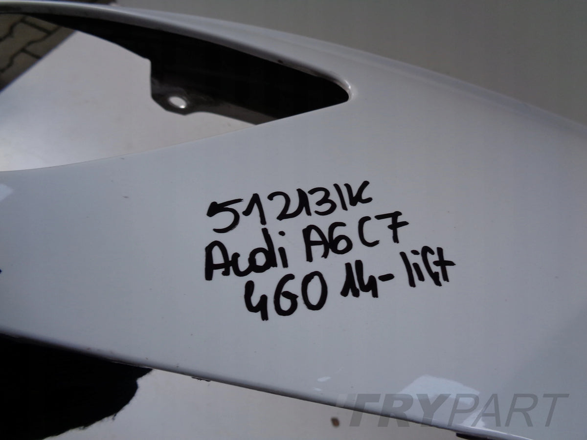 LEFT FRONT FENDER AUDI A6 C7 4G 4G0 14- LIFT NO. 51213