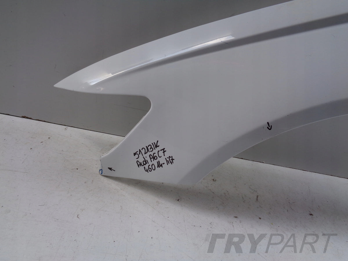LEFT FRONT FENDER AUDI A6 C7 4G 4G0 14- LIFT NO. 51213