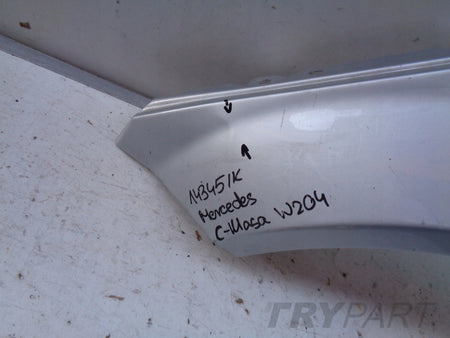 LEFT FRONT FENDER MERCEDES C-CLASS W204 07- NO. 14345