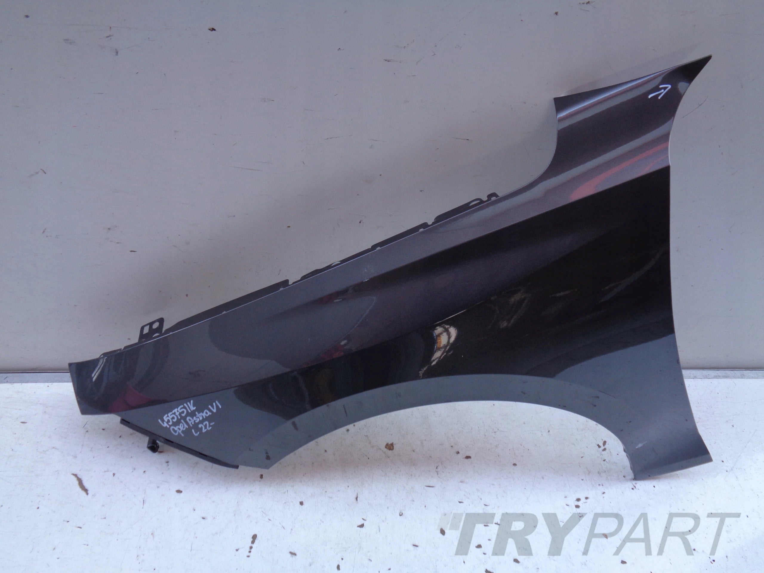 LEFT FRONT FENDER OPEL ASTRA VI L 22- NO 45575
