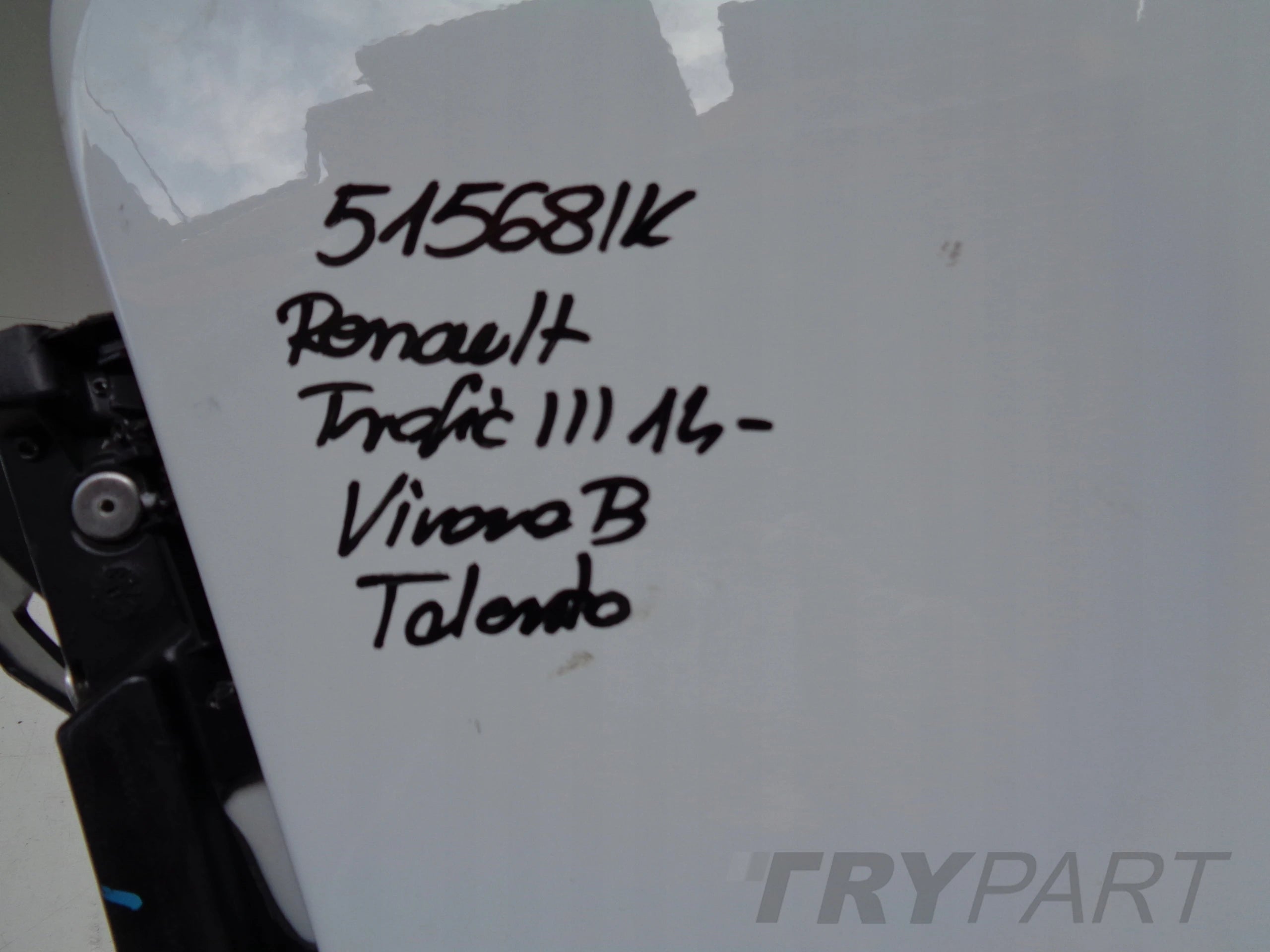 LEFT FRONT FENDER OPEL VIVARO B 14- RENAULT TRAFIC III TALENTO NO. 51568