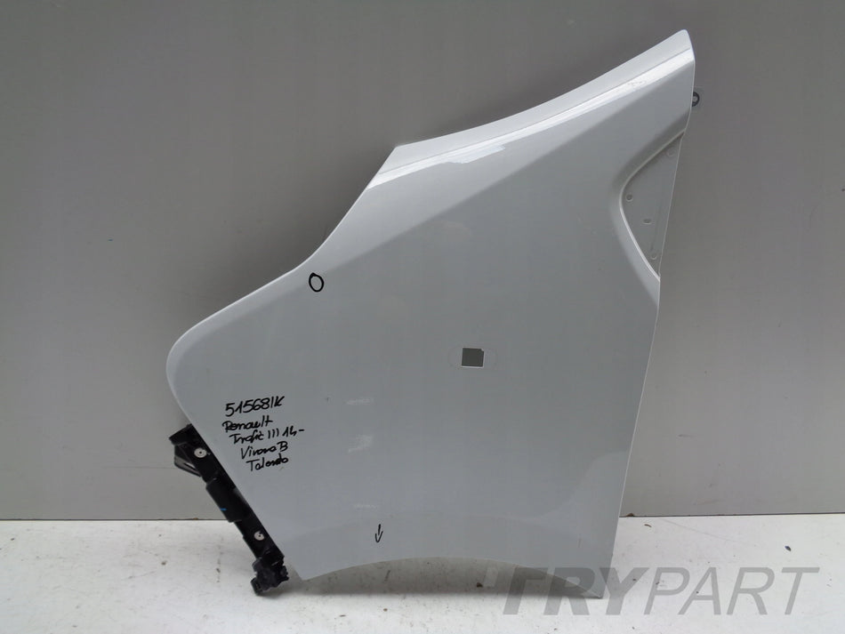 LEFT FRONT FENDER OPEL VIVARO B 14- RENAULT TRAFIC III TALENTO NO. 51568
