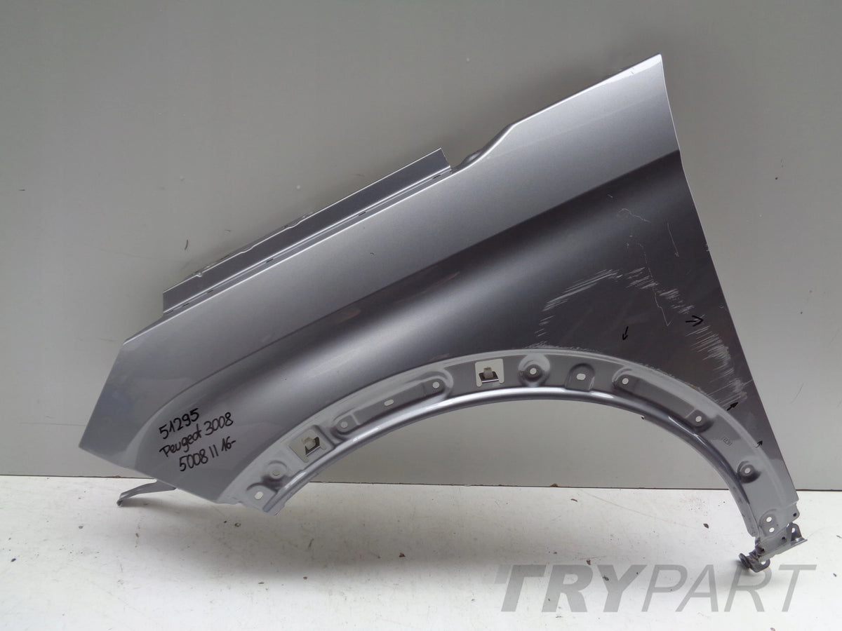 LEFT FRONT FENDER PEUGEOT 3008 5008 II 16- NO. 51295