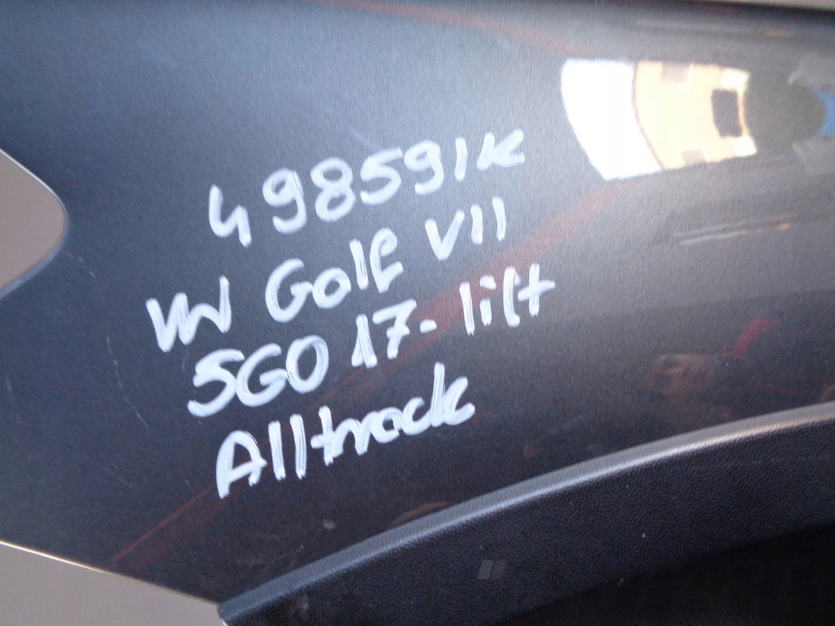 LEFT FRONT FENDER VW GOLF VII 7 5G 5G0 17- FACELIFT ALLTRACK NO. 49859