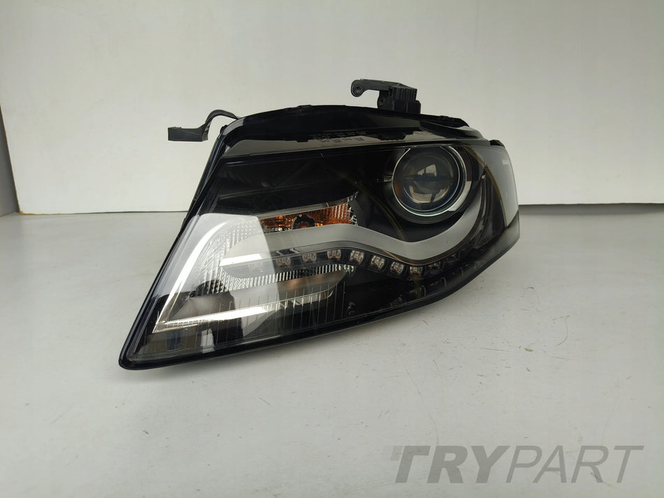 LEFT HEADLIGHT AUDI A4 B8 8K 07- XENON LED NON-ADAPTIVE