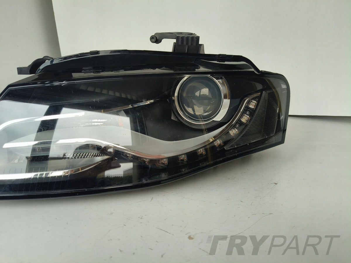 LEFT HEADLIGHT AUDI A4 B8 8K 07- XENON LED NON-ADAPTIVE