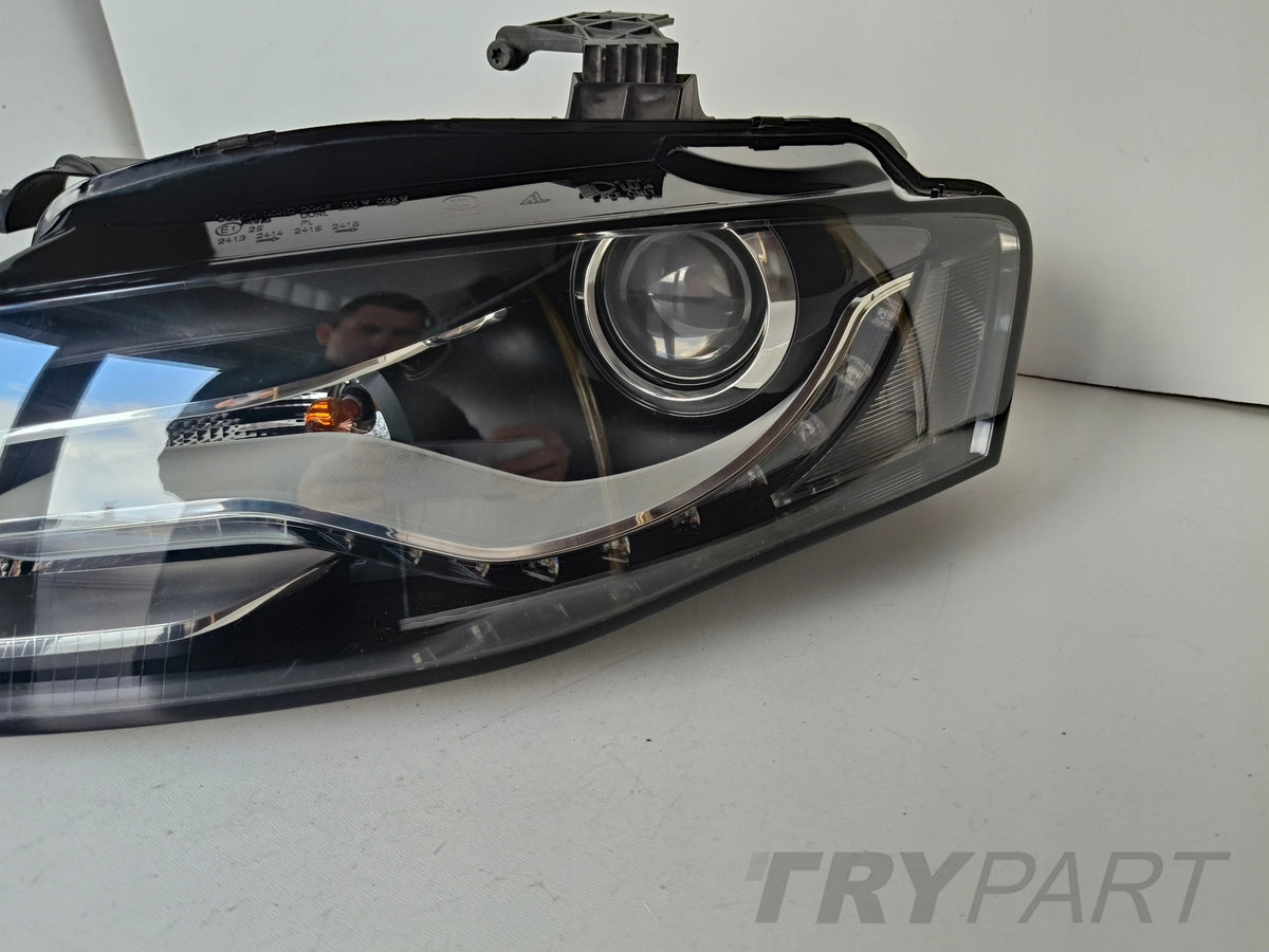 LEFT HEADLIGHT AUDI A4 B8 8K 8K0 07-11 XENON LED NON-AFS