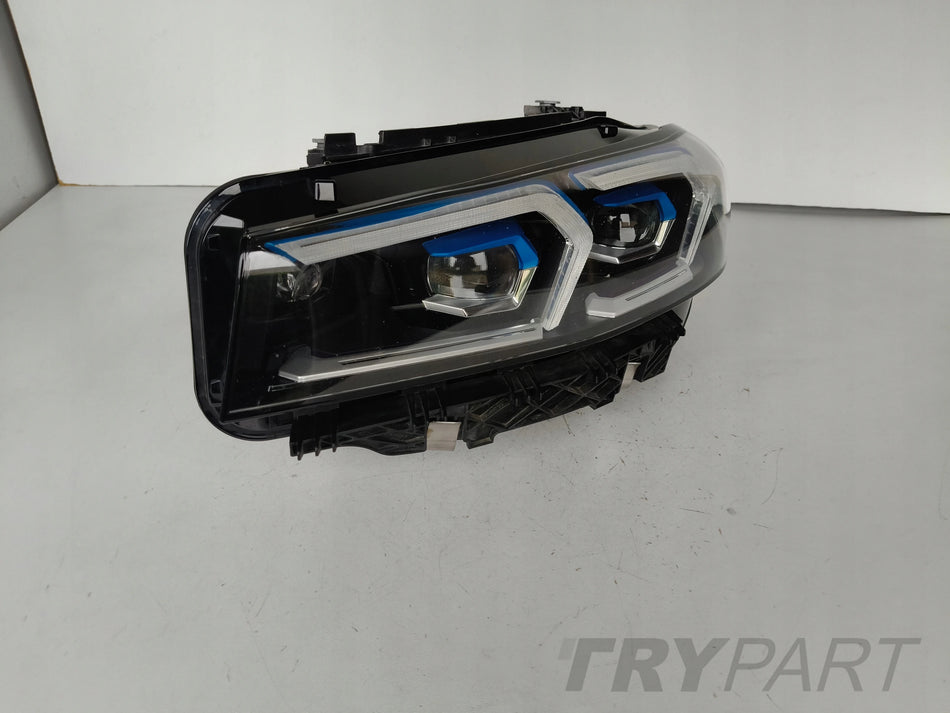 LEFT HEADLIGHT BMW 3 G20 G21 22- LIFT FULL LED BLUE