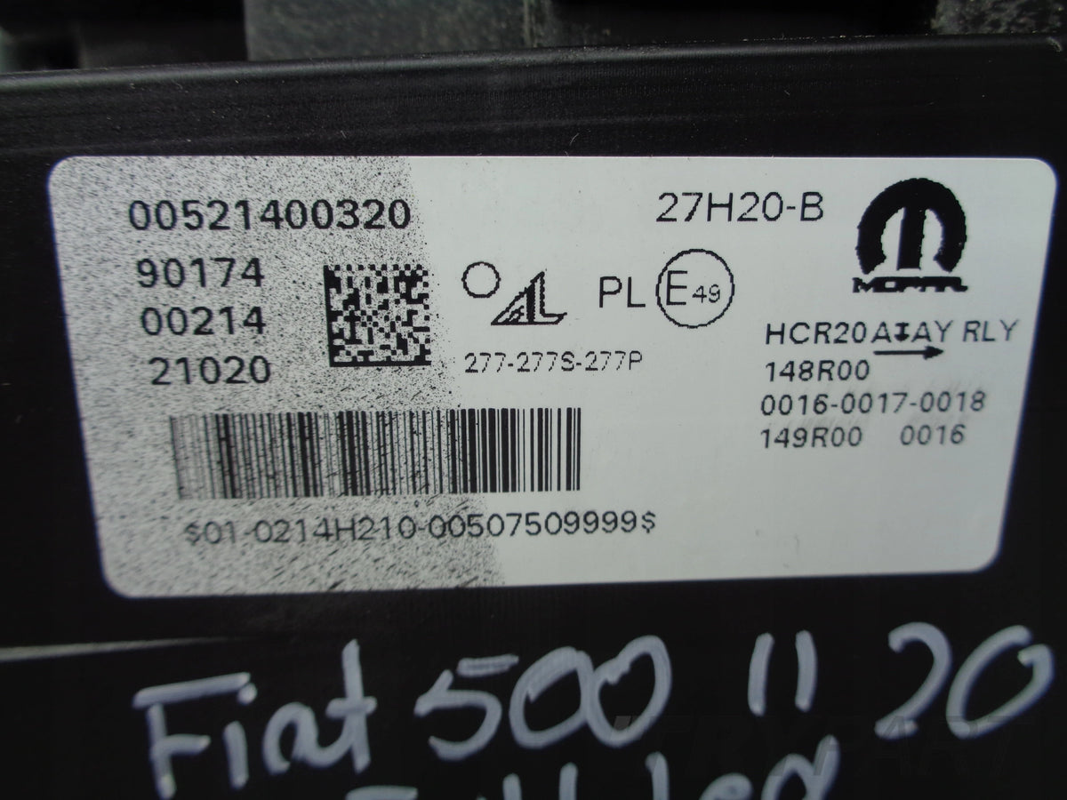 LEFT HEADLIGHT FIAT 500 II 20- ELECTRIC FULL LED