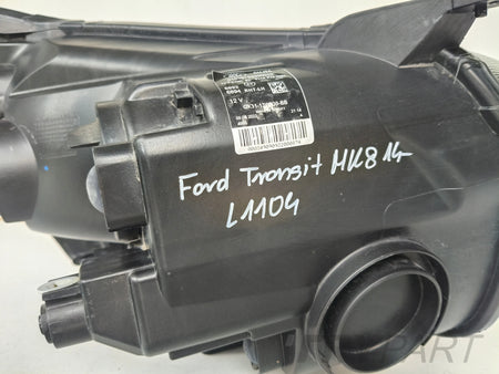 LEFT HEADLIGHT FORD TRANSIT MK8 14- DARK