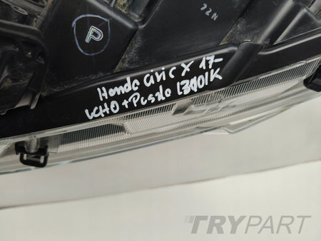 LEFT HEADLIGHT HONDA CIVIC X 17-