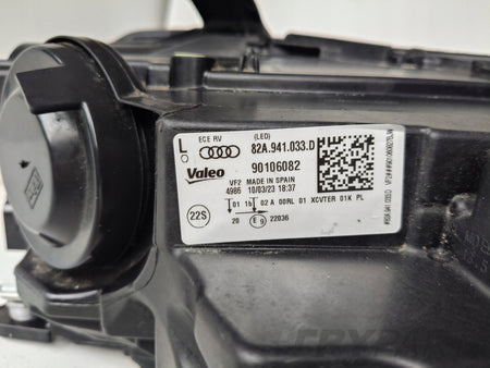 LEFT HEADLIGHT LAMP AUDI A1 II 82A 18- FULL LED
