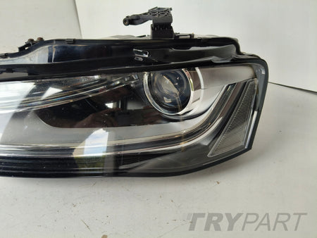 LEFT HEADLIGHT LAMP AUDI A4 B8 8K 8K0 11-15 LIFT XENON LED NON-ADAPTIVE