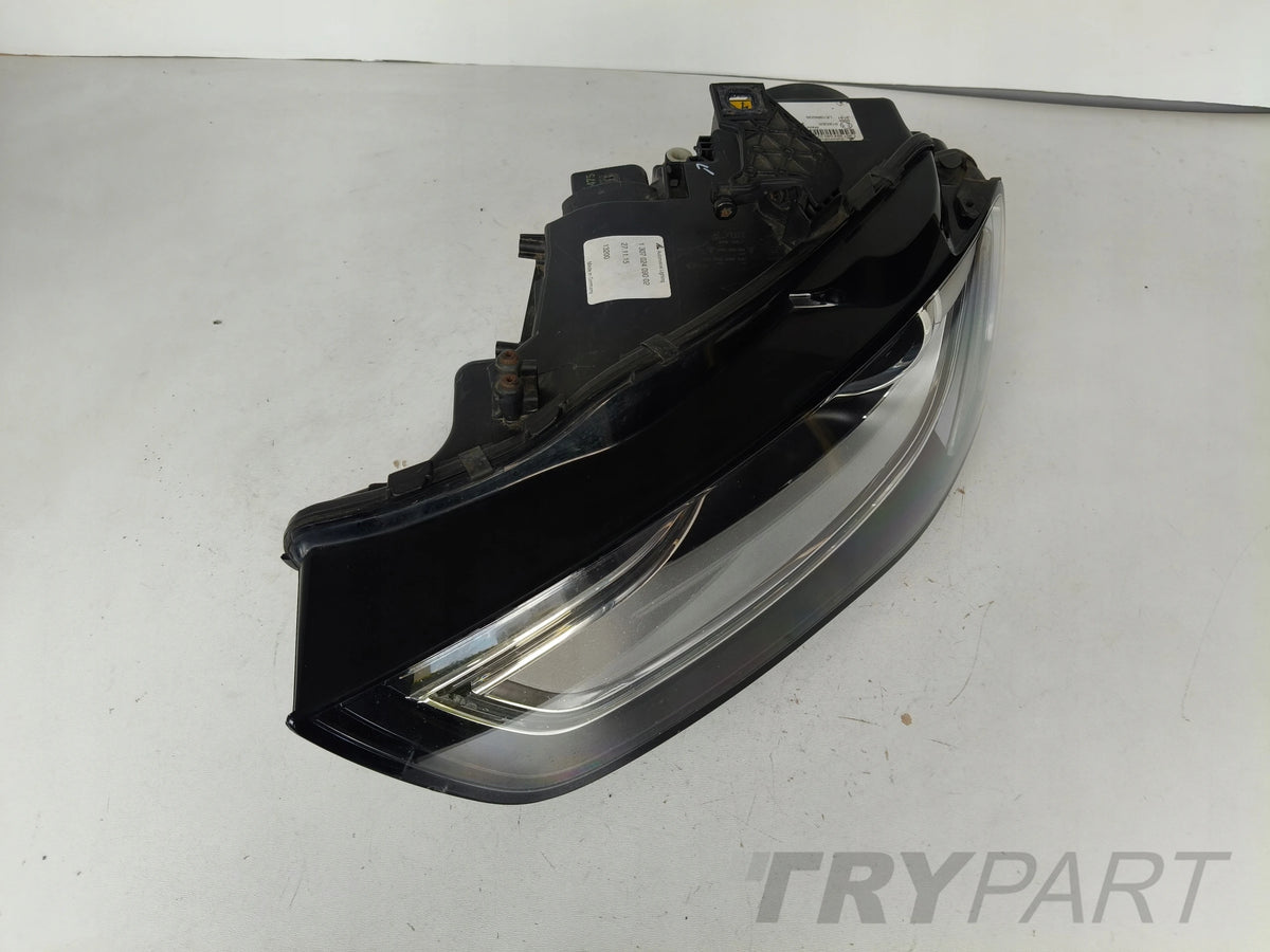 LEFT HEADLIGHT LAMP AUDI A4 B8 8K 8K0 11-15 LIFT XENON LED NON-ADAPTIVE