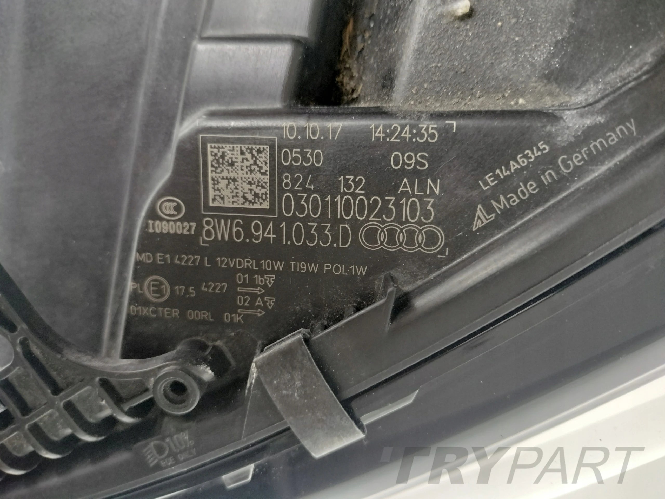 LEFT HEADLIGHT LAMP AUDI A5 II 8W6 16- FULL LED