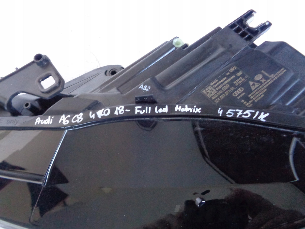 LEFT HEADLIGHT LAMP AUDI A6 C8 4K 4K0 18- FULL LED