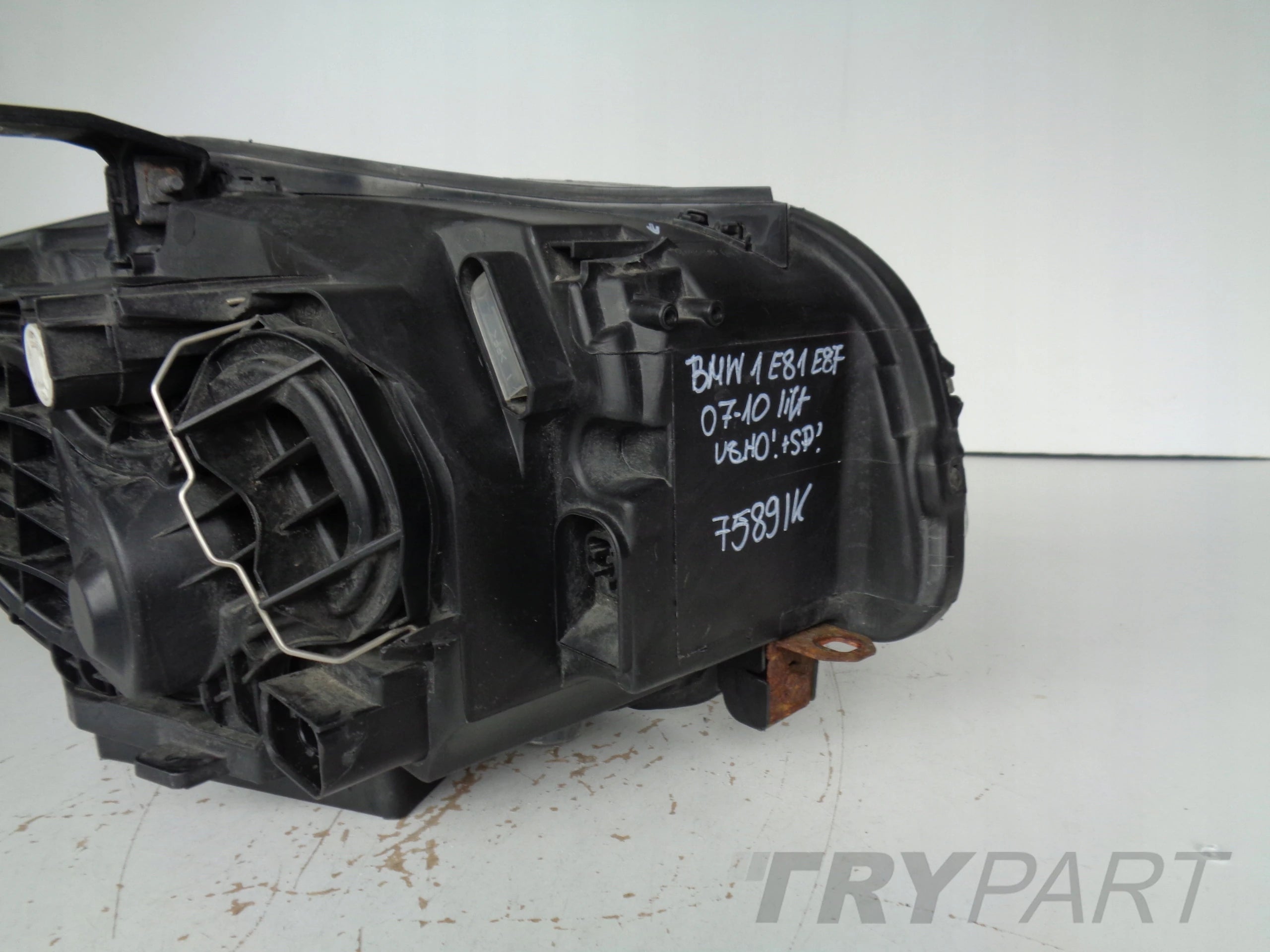 LEFT HEADLIGHT LAMP BMW 1 E81 E87 07-10 LIFT