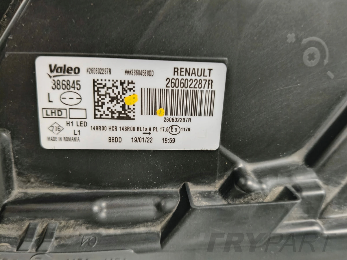 LEFT HEADLIGHT LAMP DACIA DUSTER II 21- LIFT FULL LED